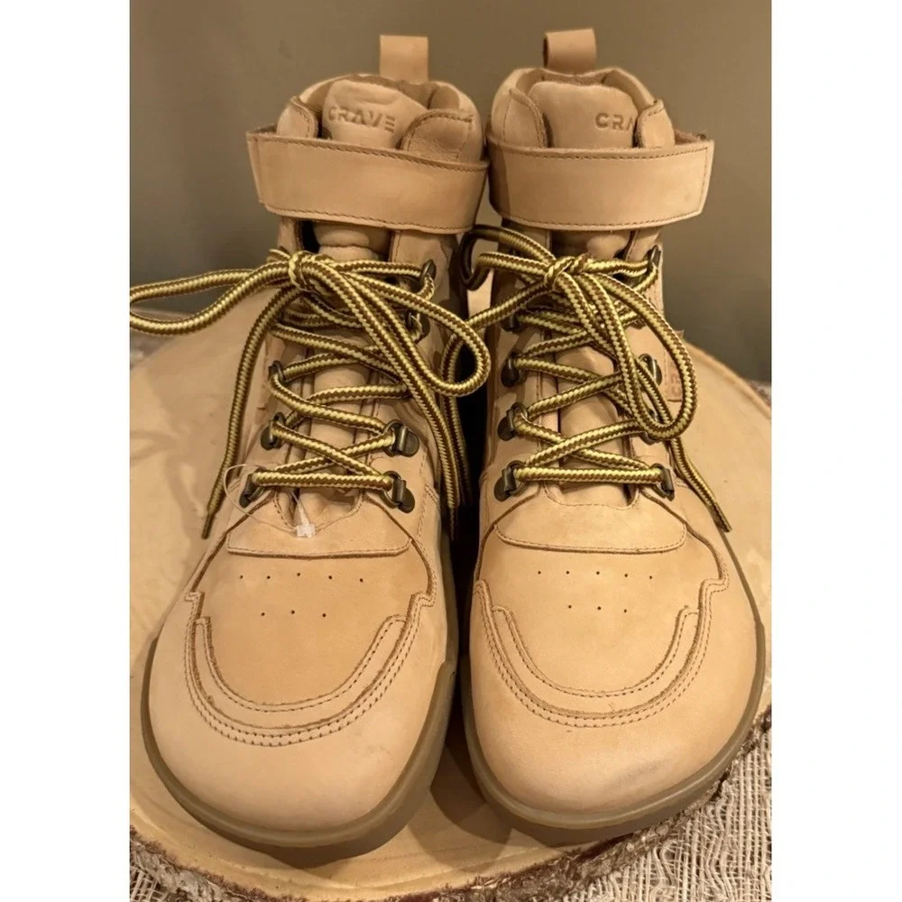 Crave - Glasgow 2.0‎ waterproof Leather Chukka Urban boots  membrane Tan 7
